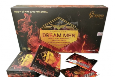 Tạm dừng lưu thông và sử dụng thực phẩm BVSK DREAM MEN của Công ty Dược phẩm Capital