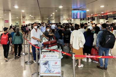 Khuyến cáo hành khách đi máy bay dịp Tết tại sân bay Tân Sơn Nhất