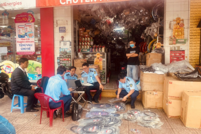 Khánh Hòa xử lý cơ sở kinh doanh phụ tùng xe máy giả mạo nhãn hiệu đã được bảo hộ tại Việt Nam