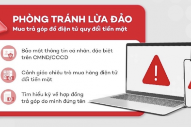 Cảnh giác trước thủ đoạn mua hàng trả góp, quy đổi tiền mặt
