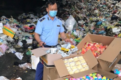 TP.HCM: Giám sát tiêu hủy hơn 60.000 sản phẩm hàng hóa vi phạm