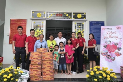 SeABank mang hơi ấm mùa xuân đến những người có hoàn cảnh khó khăn