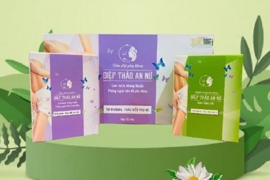 Bộ sản phẩm Diệp Thảo An Nữ quảng cáo sai công dụng sản phẩm?