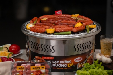 Mùa Đông không lạnh với xúc xích lạp xưởng nướng đá LC Foods