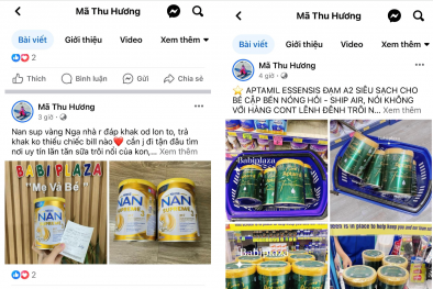 'Tuýt còi' hộ kinh doanh bán hàng chục sản phẩm sữa nhập lậu