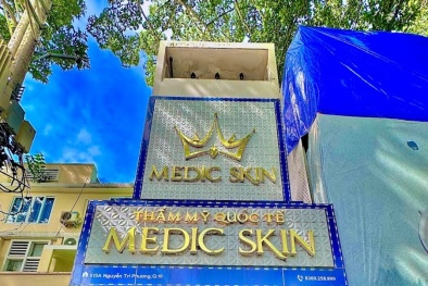 Thẩm mỹ Quốc tế Medic Skin bị đình chỉ hoạt động 4,5 tháng