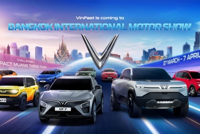 VinFast tham dự Triển lãm Ô tô Quốc tế Bangkok 2024 và ra mắt thị trường Thái Lan