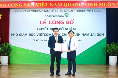 Vietcombank công bố quyết định bổ nhiệm Phó Giám đốc chi nhánh Nam Sài Gòn
