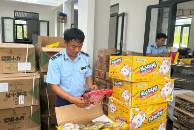 Phú Yên tạm giữ 2.500 sản phẩm bánh kẹo không chứng từ chứng minh nguồn gốc hợp pháp