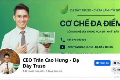 CEO Trần Cao Hưng quảng cáo sai công dụng sản phẩm dạ dày TRUSO?
