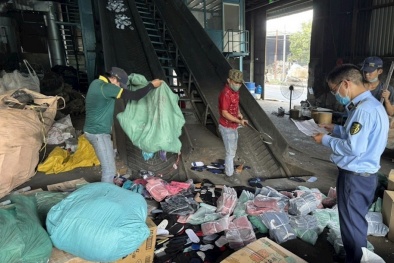 TP Hồ Chí Minh: Tiêu hủy hơn 3.000 sản phẩm hàng hóa không rõ nguồn gốc xuất xứ