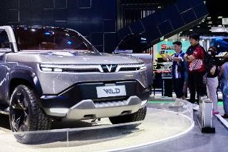 VF 3, VF Wild cùng dàn xe điện VinFast khiến khách hàng Thái Lan trầm trồ