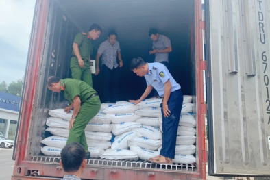 Bình Định: Tạm giữ 30 tấn đường không rõ nguồn gốc