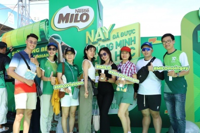 NESTLÉ MILO đồng hành cùng Tiền Phong Marathon 2024 tiếp sức thế hệ trẻ Việt Nam bền bỉ hơn