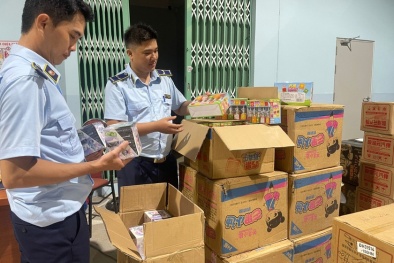 Phú Yên: Thu giữ số lượng lớn sản phẩm vi phạm nhãn hàng hóa