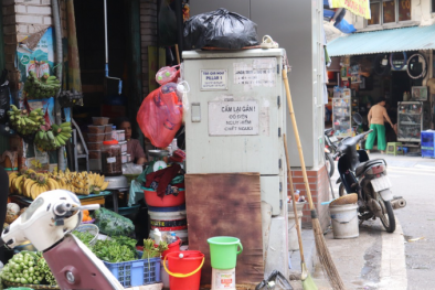 Nhiều người dân Hà Nội bám bốt điện, trạm biến áp để kinh doanh bất chấp rủi ro