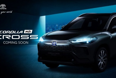 Hé lộ mức giá Corolla Cross phiên bản nâng cấp 2024 ra mắt tháng 5