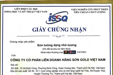 Sau phản ánh của VietQ.vn, sơn Gold Việt Nam khắc phục thiếu sót về chứng nhận hợp quy