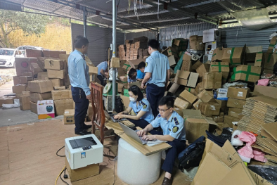 Thái Nguyên phát hiện 398 đơn vị sản phẩm gia dụng nhập lậu
