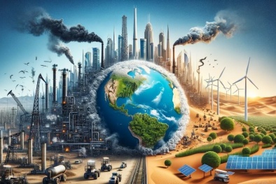 Cắt giảm mạnh mẽ lượng khí thải từ sử dụng nhiên liệu hóa thạch để đạt mức phát thải ròng bằng '0'