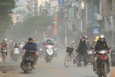 Hà Nội: Ô nhiễm không khí vượt ngưỡng 8 lần so với khuyến nghị của WHO