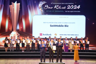  Ứng dụng ngân hàng số cho doanh nghiệp - SeAMobile Biz của SeABank được vinh danh tại giải thưởng Sao Khuê