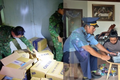 Phát hiện, thu giữ số lượng lớn thuốc lá, thuốc lá điện tử nhập lậu