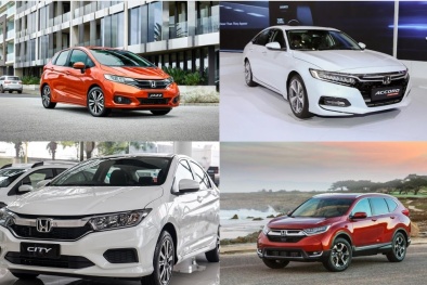 Honda Việt Nam triệu hồi hơn 14.000 xe ô tô bị lỗi bơm nhiên liệu