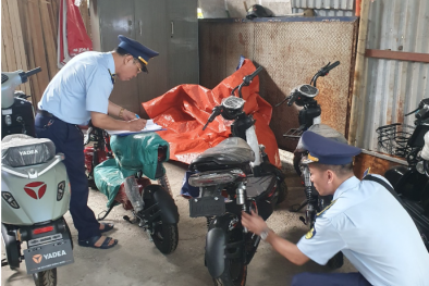 Lạng Sơn: Xử phạt Công ty T.H.B.S do kinh doanh xe điện không thông báo theo quy định