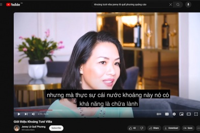 'Thêu dệt' câu chuyện kỳ bí, quảng cáo Khoáng tươi Viba như thuốc chữa bệnh?