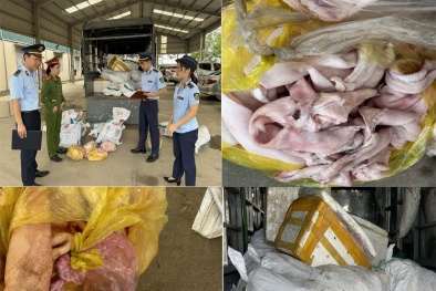 Liên tiếp phát hiện, xử lý số lượng lớn thực phẩm không rõ nguồn gốc