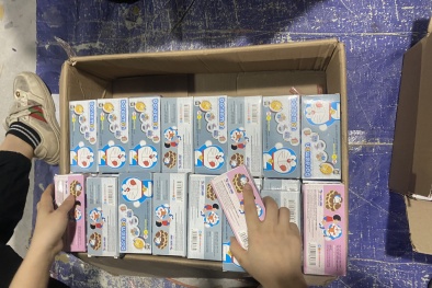 Thu giữ lượng lớn bút giả mạo nhãn hiệu Thiên Long được đăng bán trên mạng