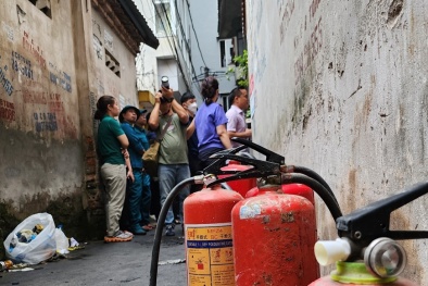 Đình chỉ 78 công trình vi phạm phòng cháy chữa cháy tại quận Cầu Giấy, Hà Nội