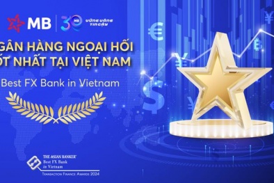 The Asian Bankers: MB là Ngân hàng ngoại hối tốt nhất tại Việt Nam