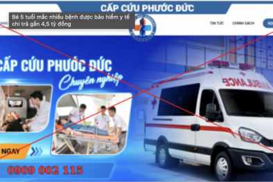 Phát hiện Công ty TNHH Cấp cứu Phước Đức cung cấp dịch vụ không được cấp phép