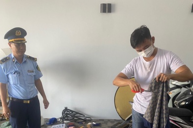 Bến Tre: Tiêu hủy gần 9.000 sản phẩm mỹ phẩm, quần áo không đảm bảo chất lượng