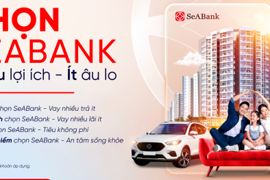 Hè tưng bừng, chọn SeABank - Nhiều lợi ích - Ít âu lo