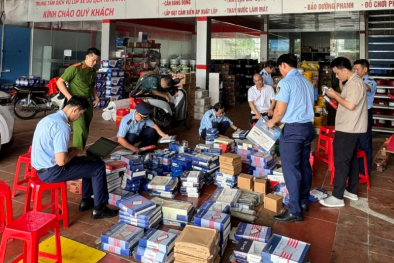 Xử phạt đơn vị kinh doanh hàng hóa giả mạo nhãn hiệu KIA, HYUNDAI