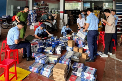 Cao Bằng xử phạt Công ty TNHH thương mại TA do kinh doanh phụ tùng ô tô giả mạo nhãn hiệu