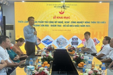 Hà Nội: Quảng bá các sản phẩm, mẫu thiết kế mới, sáng tạo ngành sơn mài khảm trai – đồ gỗ điêu khắc