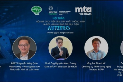 Đổi mới cách tiếp cận: Sản xuất thông minh và bền vững hướng tới mục tiêu Net Zero