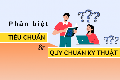 Infographic: Phân biệt giữa tiêu chuẩn và quy chuẩn kỹ thuật 
