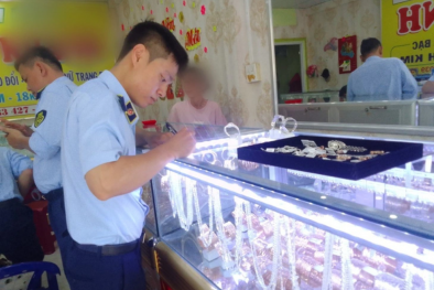 Cần Thơ: Xử phạt nhiều đơn vị kinh doanh vàng không niêm yết giá