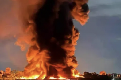 Cháy lớn tại Công ty nhựa và bao bì Vĩnh Phúc - doanh nghiệp từng bị xử phạt vi phạm PCCC