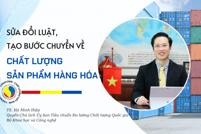 Longform: Sửa đổi Luật, tạo bước chuyển về quản lý chất lượng sản phẩm hàng hóa