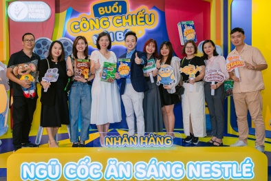 Nhãn hàng Ngũ cốc ăn sáng Nestlé tổ chức sự kiện ra mắt bộ phim Kẻ đánh cắp mặt trăng 4 