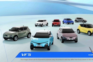VinFast VF 5 Plus có màu mới tại Việt Nam - mở bán tại Indonesia giá rẻ nhưng chi phí thuê pin đắt hơn