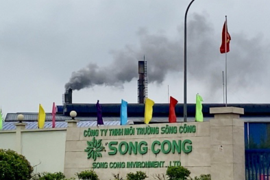 Công ty TNHH Môi trường Sông Công thải bụi, khí thải vượt quy chuẩn kỹ thuật