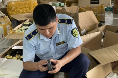 Hải Phòng: Tạm giữ lô mỹ phẩm có dấu hiệu nhập lậu trị giá gần 400 triệu