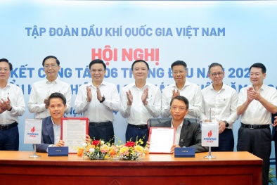 PV GAS - PVEP ký Bản ghi nhớ về thỏa thuận cung cấp và tiêu thụ khí mỏ Kỳ Lân, Lô 103&107